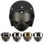 Motorradbrille mit Maske 1