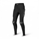 Motorradhosen mit Protektoren Feste Protektoren für Knie und Oberschenkel Polsterung an den Hüften Elastischer Bund Polyester Unisex Schwarz 1