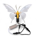 Motýlie LED Svetlo 30 x 20 cm Dynamické Svietiace Motýľ S Pohyblivými Krídlami 12 V S Transformátorom ABS Teplé Biele Vonkajšie i Vnútorné 2