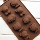 Moule à chocolat avec des animaux 1