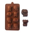 Moule à chocolat avec des animaux 3