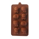 Moule à chocolat avec des animaux 4