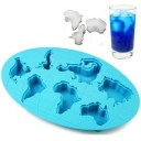 Moule à glace en forme de carte du monde 1