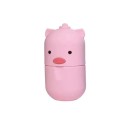 Moule à glace en silicone en forme de cochon pour massage du visage Roller glacé pour les yeux et la peau Rouleau de massage glacé avec motif de cochon pour apaiser la peau Massage glacé du visage contre les cernes sous les yeux 11,3 x 6,2 cm 1