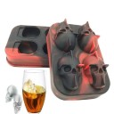 Moule à glace en silicone en forme de crâne 2