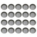 Moule à pâtisserie en inox 20 pcs 2