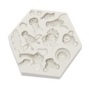 Moule en silicone animaux de safari 1