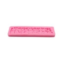 Moule en silicone avec des fleurs 5