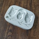 Moule en silicone avec des hiboux 2