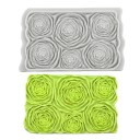 Moule en silicone avec des roses 3
