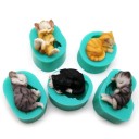Moule en silicone chat 2