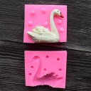 Moule en silicone cygne 4