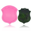 Moule en silicone en forme de bouclier 1