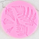 Moule en silicone en forme de feuille de fougère 2