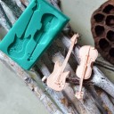 Moule en silicone guitare et violon 2