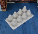 Moule en silicone poire 4