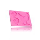 Moule en silicone poule et poussins 3