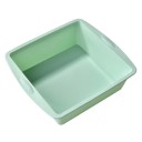 Moule en silicone pour la cuisson du pain Moule rectangulaire 19,5x17,5x5 cm Moule antiadhésif pour la cuisson sucrée et salée Résistant 4