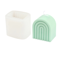 Moule en silicone pour la fabrication de bougies 9,5 x 10,5 cm 3