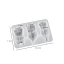 Moule en silicone pour résine 11,6 x 7,7 cm Moule pour chatons Figurines 3D Décorations animales Fabrication manuelle de moules 2