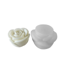 Moule en silicone pour savon 8 x 8 x 6 cm Grande forme en rose Fabrication de savon Bougies Plâtre Résine Fabrication manuelle 1