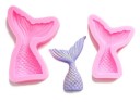 Moule en silicone - queue de poisson 1
