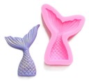 Moule en silicone - queue de poisson 2