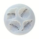 Moule en silicone rond Motifs marins sept formes de coquillages et d'étoiles de mer pour le moulage de résine, de savon, de plâtre, de cire 4