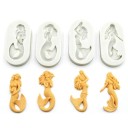 Moule en silicone sirène 2