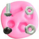 Moule en silicone vis et écrous 1