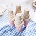 Moules à glaces en forme de cornet 4 pcs 6