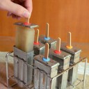 Moules en acier inoxydable pour 10 esquimaux avec support 4