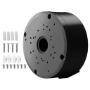 Mounting Junction Box for Cameras 12 x 12 x 5.4 cm Waterproof Plastic Cable Holder for Camera Systems 3