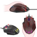 Mouse da gioco con retroilluminazione LED 12400 DPI 2