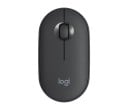 Mouse fără fir de formă ovală Conectare prin receptor USB de 2,4 GHz sau Bluetooth Rezoluție 1000 DPI Trei butoane Alimentare cu baterie AA 2