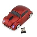 Mouse fără fir în formă de mașină retro cu lumini pentru computer și laptop receptor USB 2,4 GHz Rezoluție 1000 DPI Rază de acțiune 10 m 2