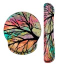 Mouse Pad with Ergonomic Wrist Support for Keyboard 12