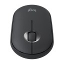 Mouse sem fios de formato oval Ligação através de receptor USB de 2,4 GHz ou Bluetooth Resolução de 1000 DPI Três botões Alimentação por pilha 5