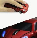 Mouse wireless a forma di auto sportiva per computer e notebook ricevitore USB 2,4 GHz Risoluzione 1600 DPI Portata 10 m Dimensioni 118 x 60 9
