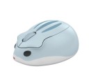 Mouse wireless per computer a forma di criceto Ricevitore USB 2,4 GHz Portata 10 m Risoluzione 1200 DPI Alimentazione con batteria AA 1