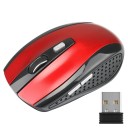 Mouse wireless per computer e notebook con ricevitore USB 2,4 GHz Risoluzione fino a 1600 DPI Portata 10 m Pulsanti laterali Alimentazione 2x 2