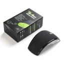 Mouse wireless pliabil pentru laptop și computer 2,4 GHz Receptor USB miniatural Sensibilitate 1200 DPI Indicator de baterie Alimentare 2x AAA 9