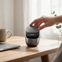 Mouse wireless removibile con touchpad, versione AI, puntatore laser, registrazione vocale, 450 mAh, Bluetooth 5.0, per presentazioni 6