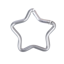 Mousqueton en forme d'étoile 4,8 x 4,8 cm Mousqueton en acier inoxydable 6