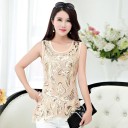 Mouwloze blouse voor dames 5