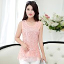 Mouwloze blouse voor dames 3