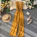 Mouwloze kanten jumpsuit voor dames 5