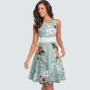 Mouwloze mini-jurk voor dames A2501 7