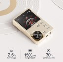 MP3-MP4-Player 64 GB M30 Schwarz und Gold Bluetooth 5.0 HiFi-Musikradio Diktiergerät E-Books Sport Mini-Player 3