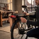Μπαταρία για ηλεκτρικό ποδήλατο για πίσω φορέα με φορέα, κλειδαριά και φως 36 V 17,5 Ah 630 Wh Στοιχεία LG MJ1 18650 Μαύρο Για κινητήρα έως 500 W 5